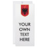 Albania Coat of Arms Rack Card Template