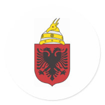 Albania Coat Of Arms Stickers