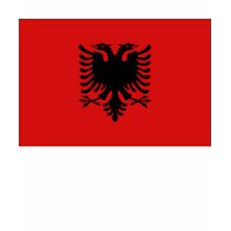 Albania Flag and Map T-Shirt