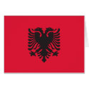 Albania Flag cards by teyes143 Albania Flag cards
