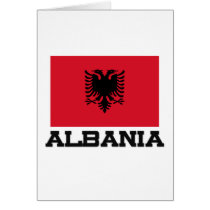 Albania Flag Cards