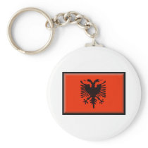 Albania Flag Key Chains
