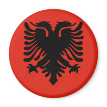 Albania Flag Magnet