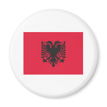 Albania Flag Refrigerator Magnet