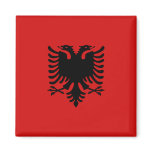 Albania Flag Magnet