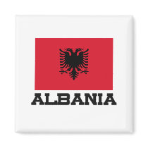 Albania Flag Refrigerator Magnets
