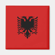 Albania Flag Magnet