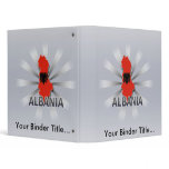 Albania Flag Map 2.0 Binder