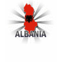 Albania Flag Map t-shirts by FlagStore Albania Flag Map t-shirts