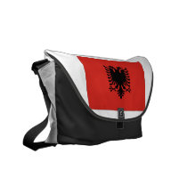 Albania Flag Messenger Bag