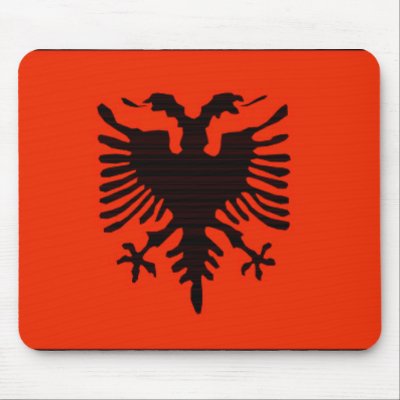 Albania Flag Mousepad by jacinto888