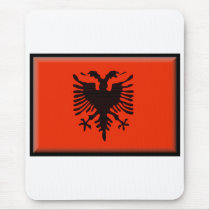 Albania Flag mousepads
