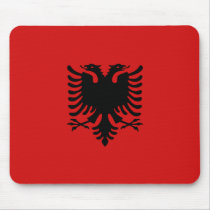 Albania Flag Mousepad