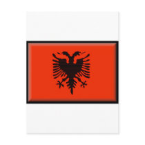 Albania Flag Post Cards
