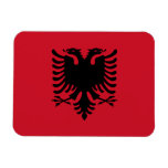 Albania Flag Premium Magnet