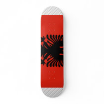 Albania Flag skateboards by coolcountry Albania Flag skateboards