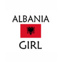 ALBANIA GIRL t-shirts by flagshirt ALBANIA GIRL t-shirts