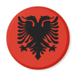 Albania High quality Flag Magnets