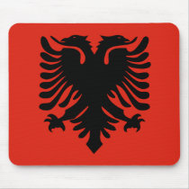 Albania High quality Flag Mouse Pad