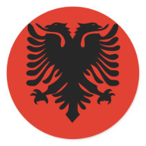 Albania High quality Flag Stickers