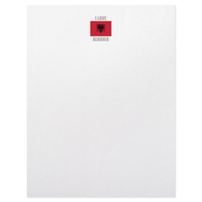 Albania Letterhead Design by flagscrazy