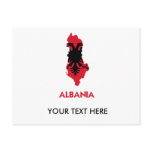 ALBANIA MAP POST CARDS