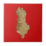 Albania Map Tile