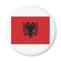 Albania National Flag Fridge Magnets