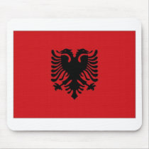 Albania National Flag Mouse Pads