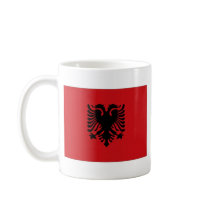 Albania National Flag Coffee Mugs