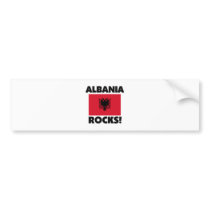 Albania Rocks Bumper Stickers