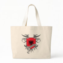 Albania Shield 3 Canvas Bag
