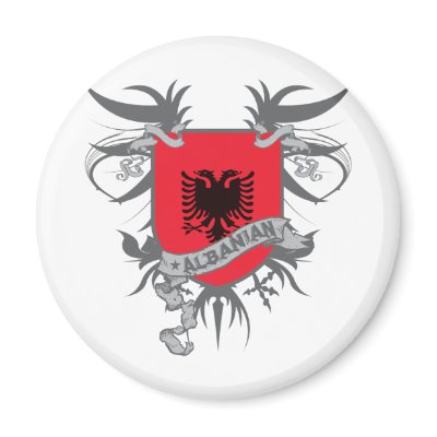 Albania Shield 3 Magnet by brev87