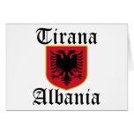 Albania Tirana Coat of Arms Cards