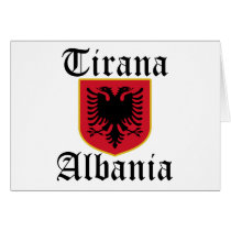 Albania Tirana Coat of Arms Cards