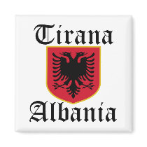 Albania Tirana Coat of Arms magnets