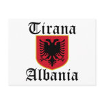 Albania Tirana Coat of Arms Post Card
