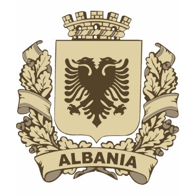 Albania T Shirt by teyes143
