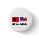 Albanian American Pins
