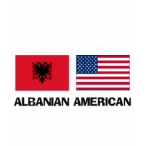 Albanian American t-shirts