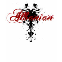 Albanian Black and Red t-shirts