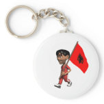 Albanian Boy Key Chain