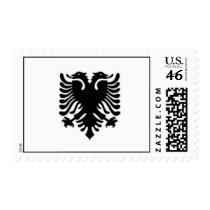Albanian Eagle Stamp