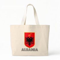 Albanian Emblem Tote Bag