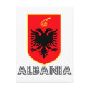 Albanian Emblem postcards by FlagStore Albanian Emblem postcards