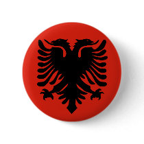 Albanian Flag Buttons