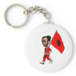 Albanian Girl Keychains