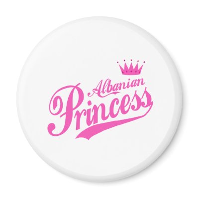 Albanian Princess Magnets by teyes143
