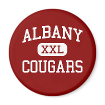Albany - Cougars - High - Berkeley California Magnets