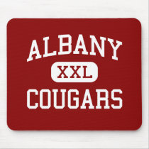 Albany - Cougars - High - Berkeley California Mouse Pad